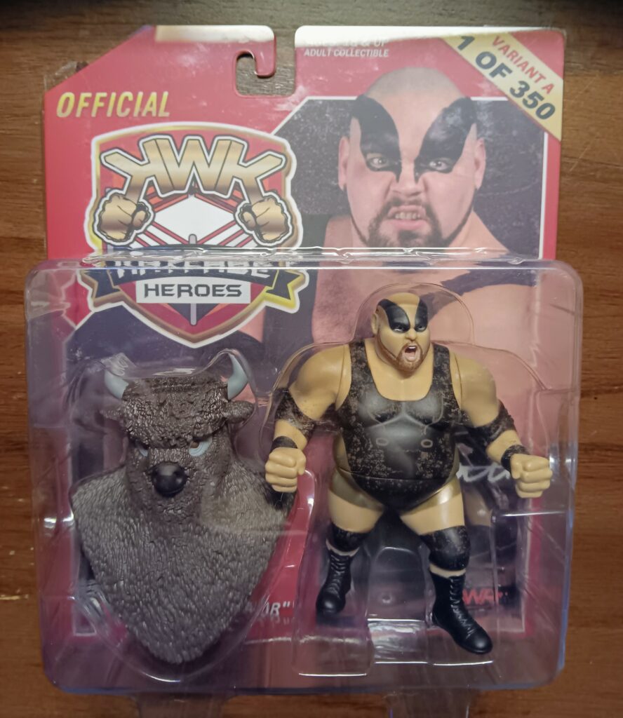 Mantaur wrestling figure is in the wild! - Slam Wrestling