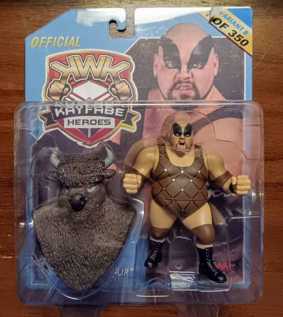 Mantaur wrestling figure is in the wild! - Slam Wrestling