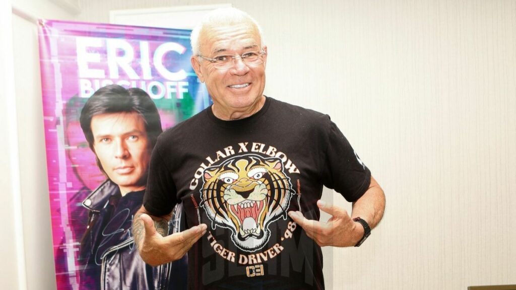 Eric Bischoff at WrestleBash 2 on Sunday, August 20, 2023, at the DoubleTree by Hilton Fairfield Hotel and Suites in Fairfield, New Jersey. Photo by George Tahinos, georgetahinos.smugmug.com