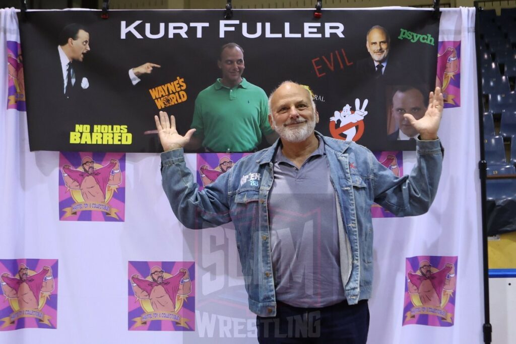 Kurt Fuller from No Holds Barred at the 80s Wrestling Con on Saturday, May 4, 2024, at the Mennen Sports Arena in Morristown, New Jersey. Photo by George Tahinos, georgetahinos.smugmug.com