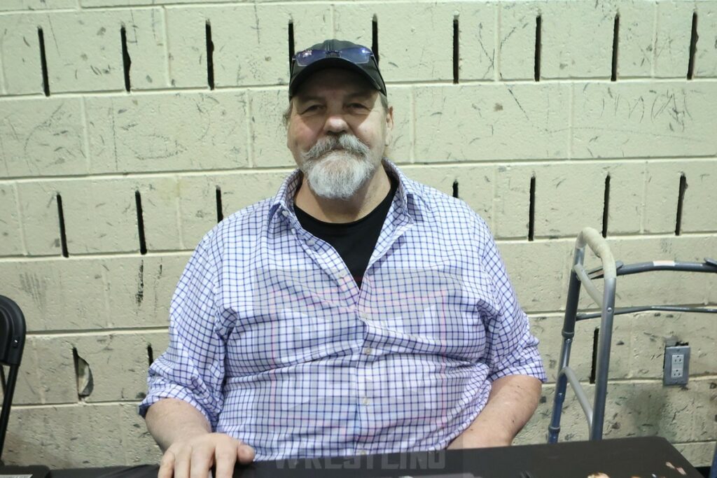 Barry Windham at the 80s Wrestling Con on Saturday, May 4, 2024, at the Mennen Sports Arena in Morristown, New Jersey. Photo by George Tahinos, georgetahinos.smugmug.com