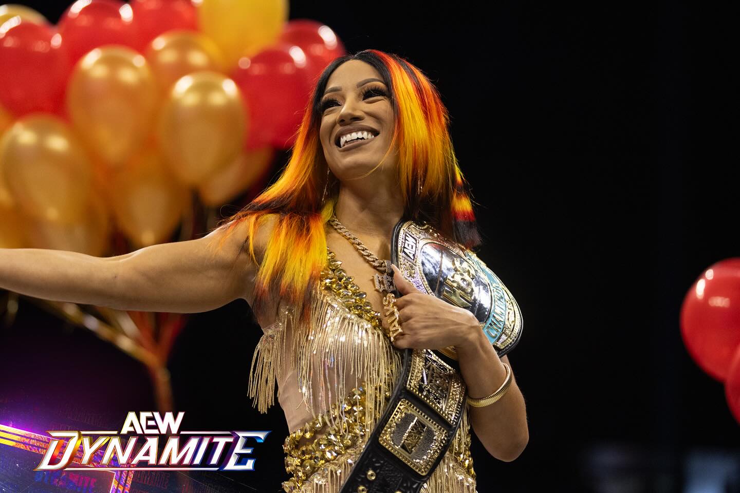 Mercedes Mone on AEW Dynamite on Wednesday, May 29, 2024 in Los Angeles, Calif. AEW photo by Ricky Havlik
