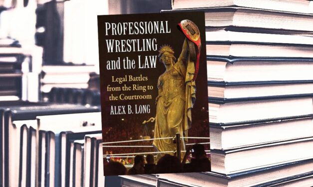 Book looking at legal side of pro wrestling a long time coming