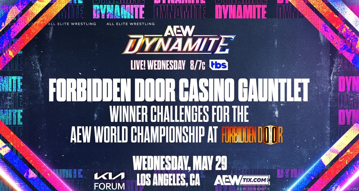 Dynamite: A new challenger for the AEW title is revealed