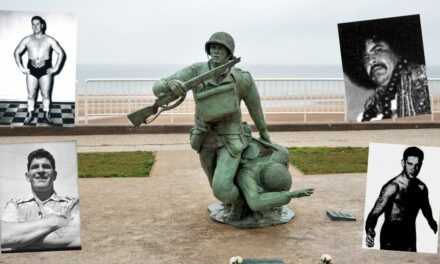 80 years ago — Wrestlers at D-Day