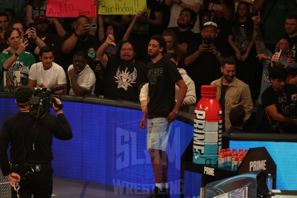 Tyrese Haliburton of the Indiana Pacers at Madison Square Garden, in New York City, NY, on Friday, June 28, 2024, as WWE presented Smackdown. Photo by George Tahinos, georgetahinos.smugmug.com