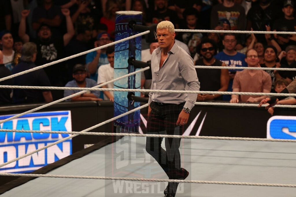 Cody Rhodes at Madison Square Garden, in New York City, NY, on Friday, June 28, 2024, as WWE presented Smackdown. Photo by George Tahinos, georgetahinos.smugmug.com