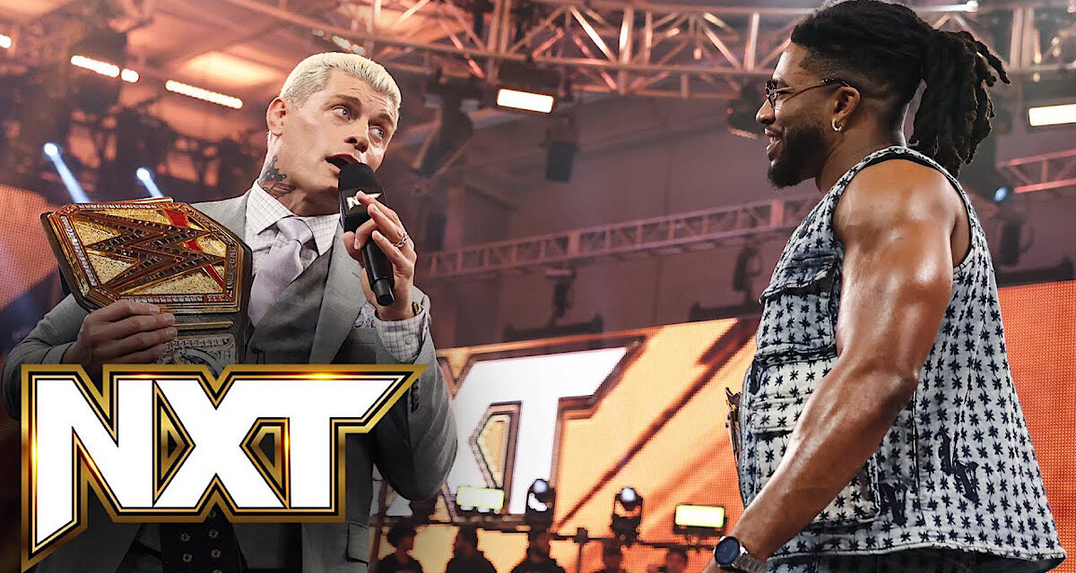 NXT: Trick Williams invites Cody Rhodes to the cookout