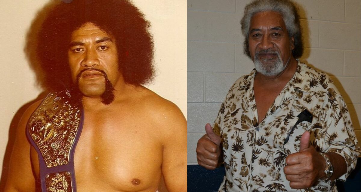 Wild Samoan Sika in his prime and more recently.