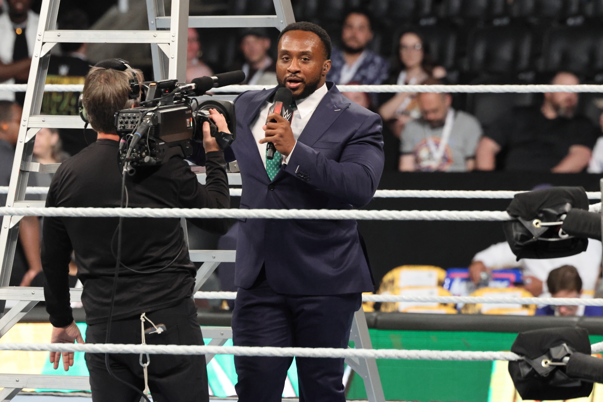 Big E during the Money In The Bank kickoff show on Saturday, July 6, 2024, at Scotiabank Arena in Toronto. Photo by Steve Argintaru, Twitter/IG: @stevetsn