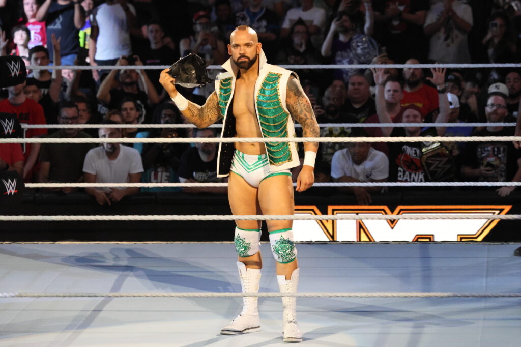 Shawn Spears at NXT Heatwave on Sunday, July 7, 2024, at Scotiabank Arena in Toronto. Photo by Steve Argintaru, Twitter/IG: @stevetsn