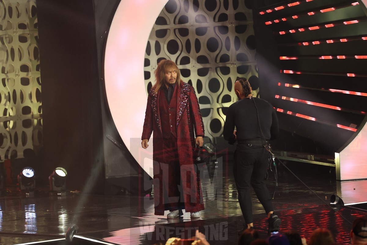 Tetsuya Naito at AEW Forbidden Door at UBS Arena in Belmont Park, NY, on Long Island, on Sunday, June 30, 2024. Photo by George Tahinos, https://georgetahinos.smugmug.com