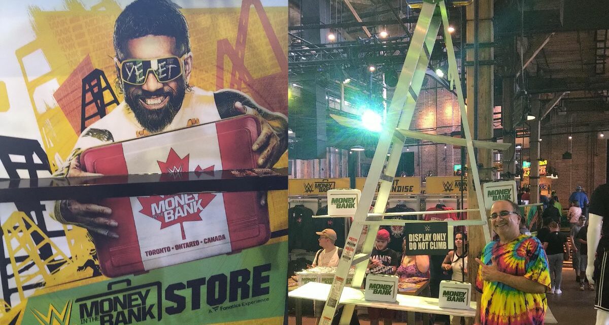 More than just briefcases at WWE MITB pop-up store