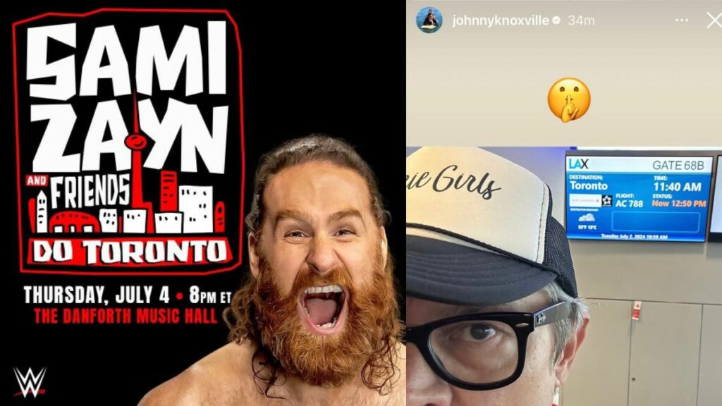 Sami Zayn and Friends, Johnny Knoxville