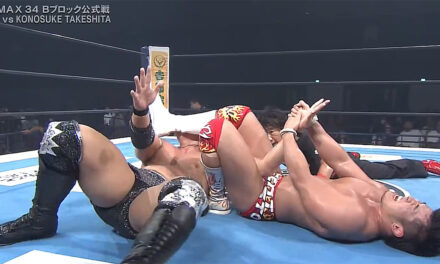 G1 Climax: Takeshita suffers first loss