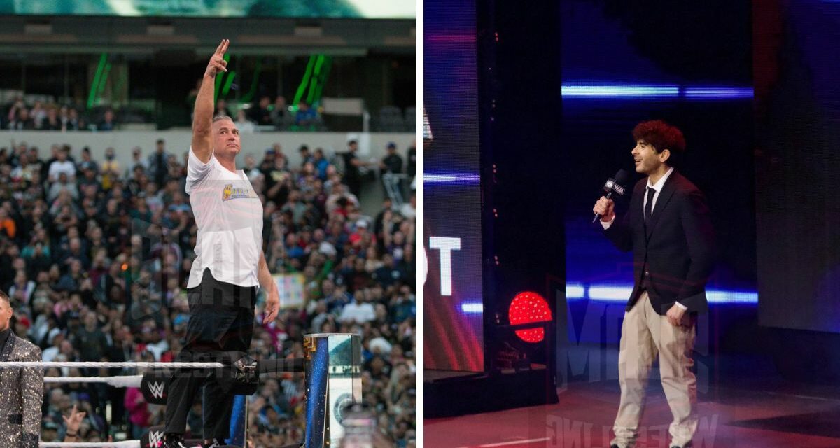 Shane McMahon, Tony Khan meet