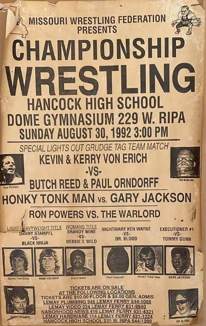 A card from August 30, 1992