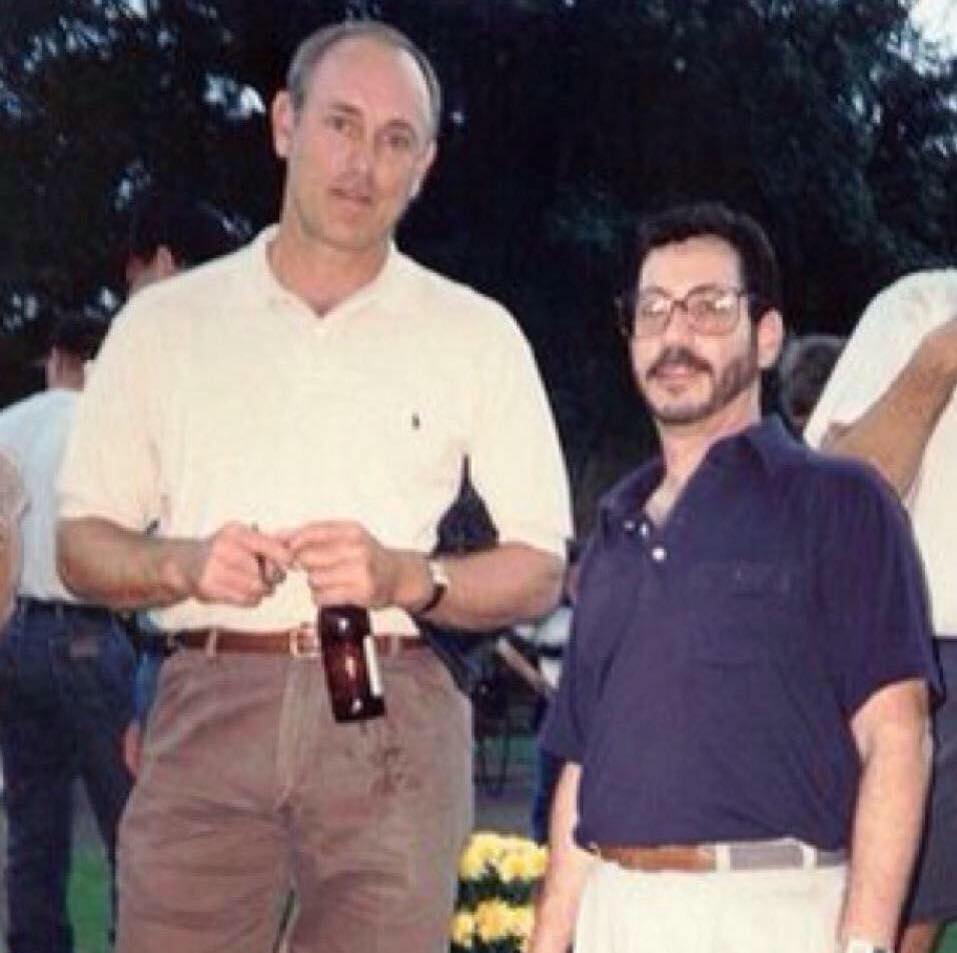 Nolan Ryan and Dennis Brent. Facebook photo