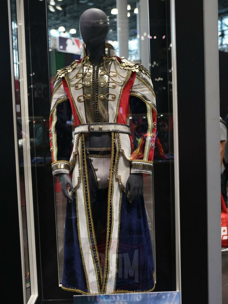 A Cody Rhodes outfit on display at Fanatics Fest NYC, Friday, August 16 to Sunday, August 18, 2024, at the Jacob K. Javits Convention Center, in New York City Photo by George Tahinos, https://georgetahinos.smugmug.com