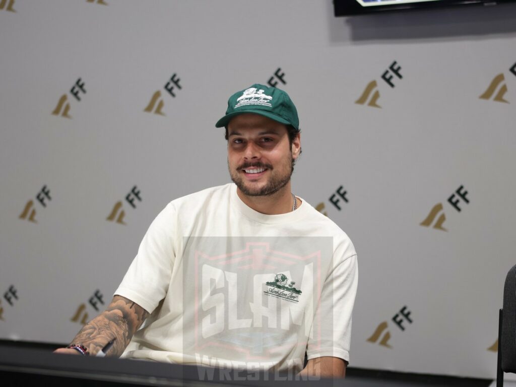 Auston Matthews of the Toronto Maple Leafs at Fanatics Fest NYC, Friday, August 16 to Sunday, August 18, 2024, at the Jacob K. Javits Convention Center, in New York City Photo by George Tahinos, https://georgetahinos.smugmug.com