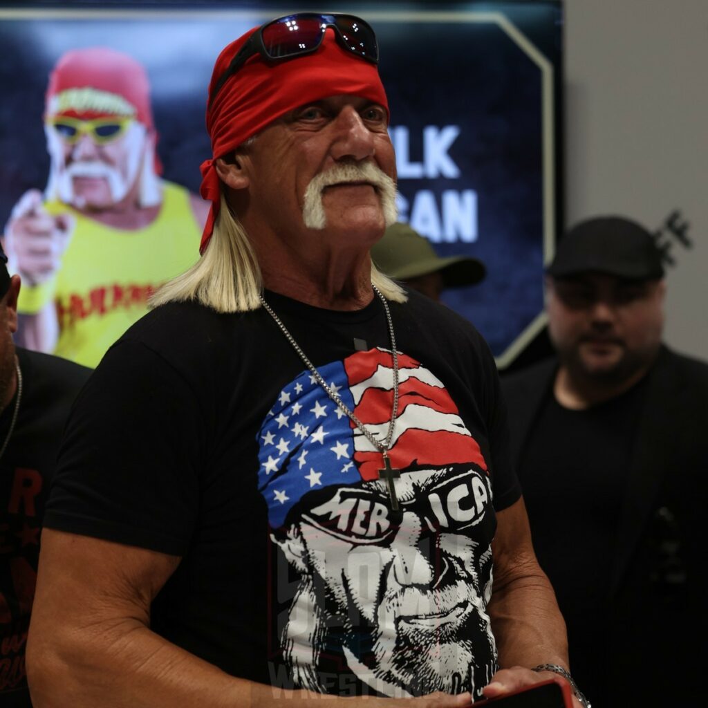 Hulk Hogan at Fanatics Fest NYC, Friday, August 16 to Sunday, August 18, 2024, at the Jacob K. Javits Convention Center, in New York City Photo by George Tahinos, https://georgetahinos.smugmug.com