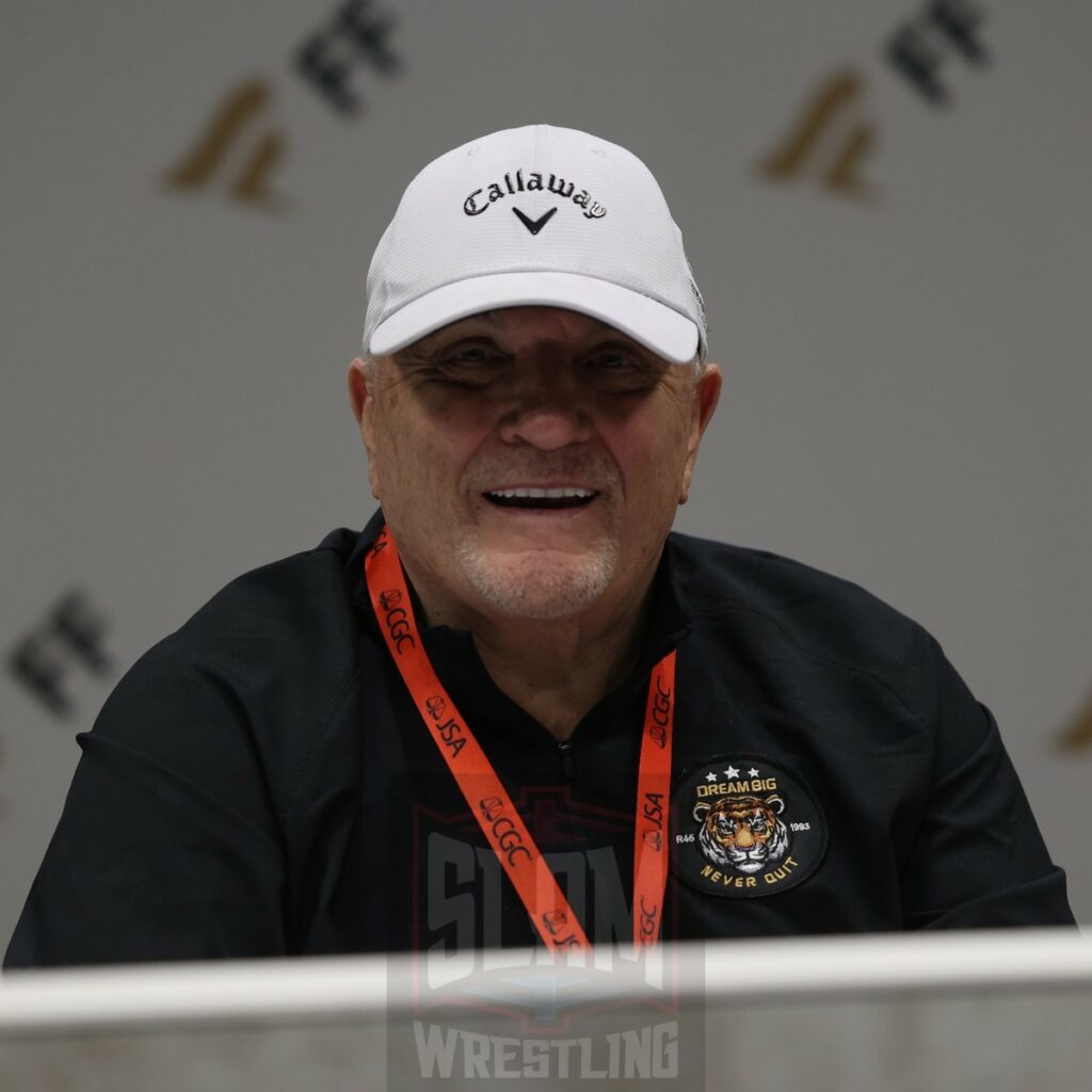 Motivational speaker and author Rudy Ruettiger at Fanatics Fest NYC, Friday, August 16 to Sunday, August 18, 2024, at the Jacob K. Javits Convention Center, in New York City Photo by George Tahinos, https://georgetahinos.smugmug.com