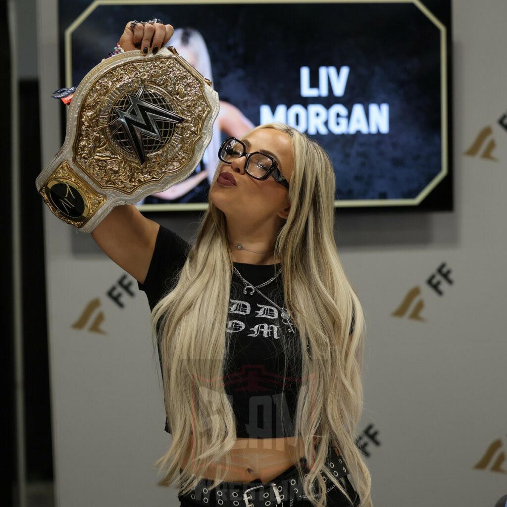 Liv Morgan at Fanatics Fest NYC, Friday, August 16 to Sunday, August 18, 2024, at the Jacob K. Javits Convention Center, in New York City Photo by George Tahinos, https://georgetahinos.smugmug.com