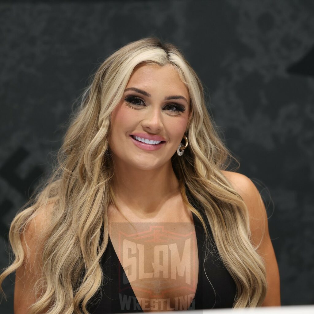 Tiffany Stratton at Fanatics Fest NYC, Friday, August 16 to Sunday, August 18, 2024, at the Jacob K. Javits Convention Center, in New York City Photo by George Tahinos, https://georgetahinos.smugmug.com