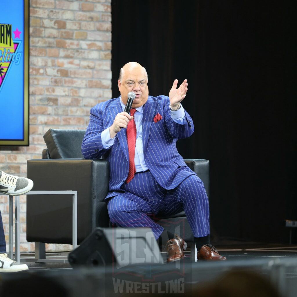 Paul Heyman at Fanatics Fest NYC, Friday, August 16 to Sunday, August 18, 2024, at the Jacob K. Javits Convention Center, in New York City Photo by George Tahinos, https://georgetahinos.smugmug.com