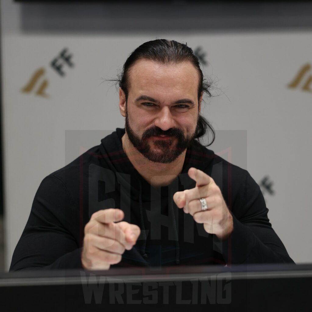 Drew McIntyre at Fanatics Fest NYC, Friday, August 16 to Sunday, August 18, 2024, at the Jacob K. Javits Convention Center, in New York City Photo by George Tahinos, https://georgetahinos.smugmug.com