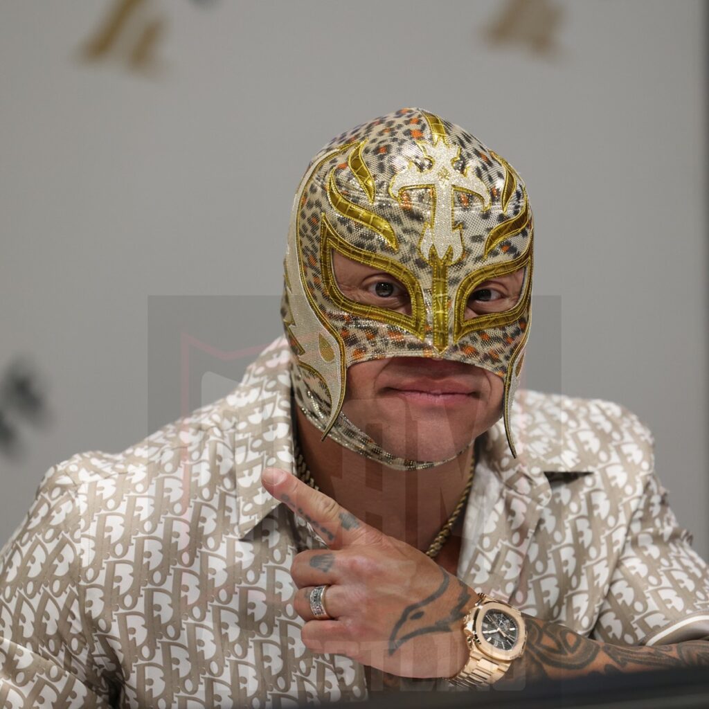 Rey Mysterio at Fanatics Fest NYC, Friday, August 16 to Sunday, August 18, 2024, at the Jacob K. Javits Convention Center, in New York City Photo by George Tahinos, https://georgetahinos.smugmug.com