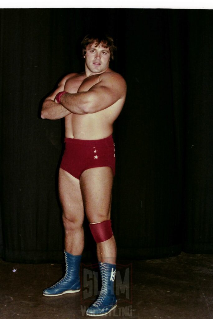 Kevin Sullivan during his WWWF stint, 1975-76. Photo by John Arezzi