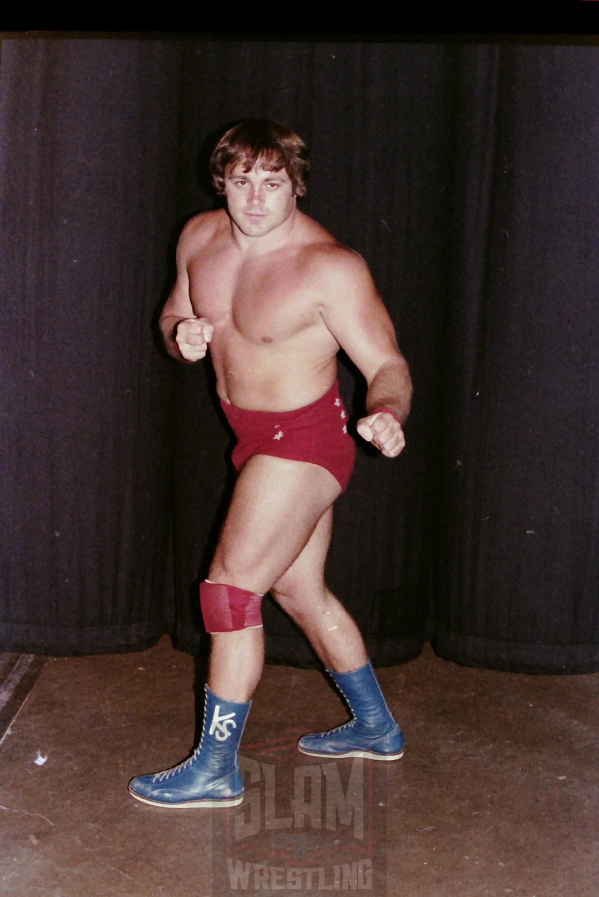 Kevin Sullivan during his WWWF stint, 1975-76. Photo by John Arezzi