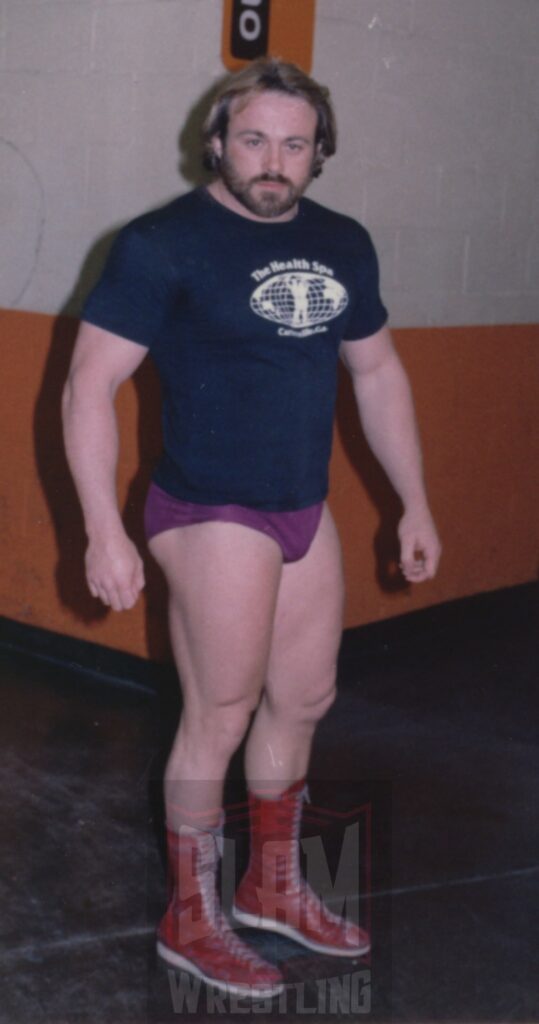 Kevin Sullivan backstage at Toronto's Maple Leaf Gardens. Photo by Elio Zarlenga