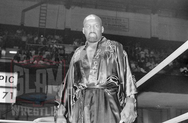 Sonny King in Los Angeles at the Olympic Auditorium. Photo by Dave Drason Burzynski