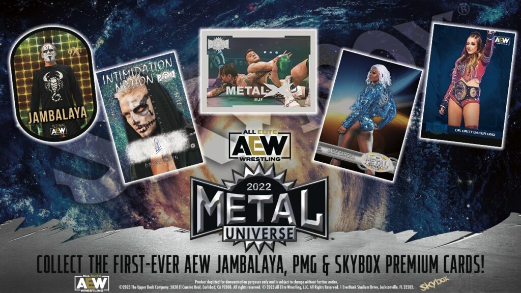 AEW metal universe ad