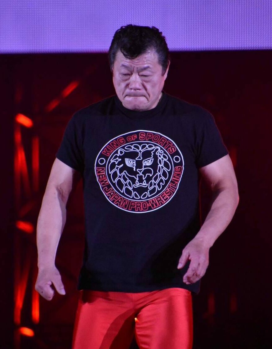 Kuniaki Kobayashi late in his career in New Japan Pro Wrestling. Facebook photo