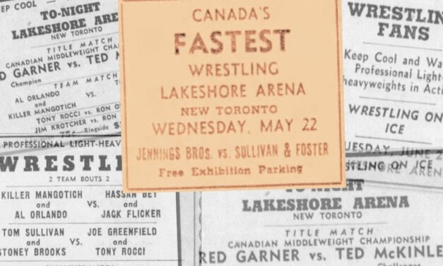 The wrestling history of Toronto’s Lakeshore Arena