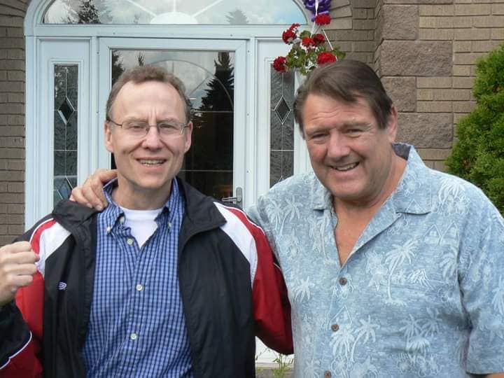 Ron Hutchison and Emile Dupre. Facebook photo