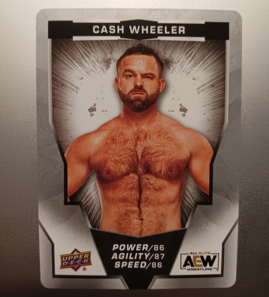 2024 aew upper deck cash wheeler