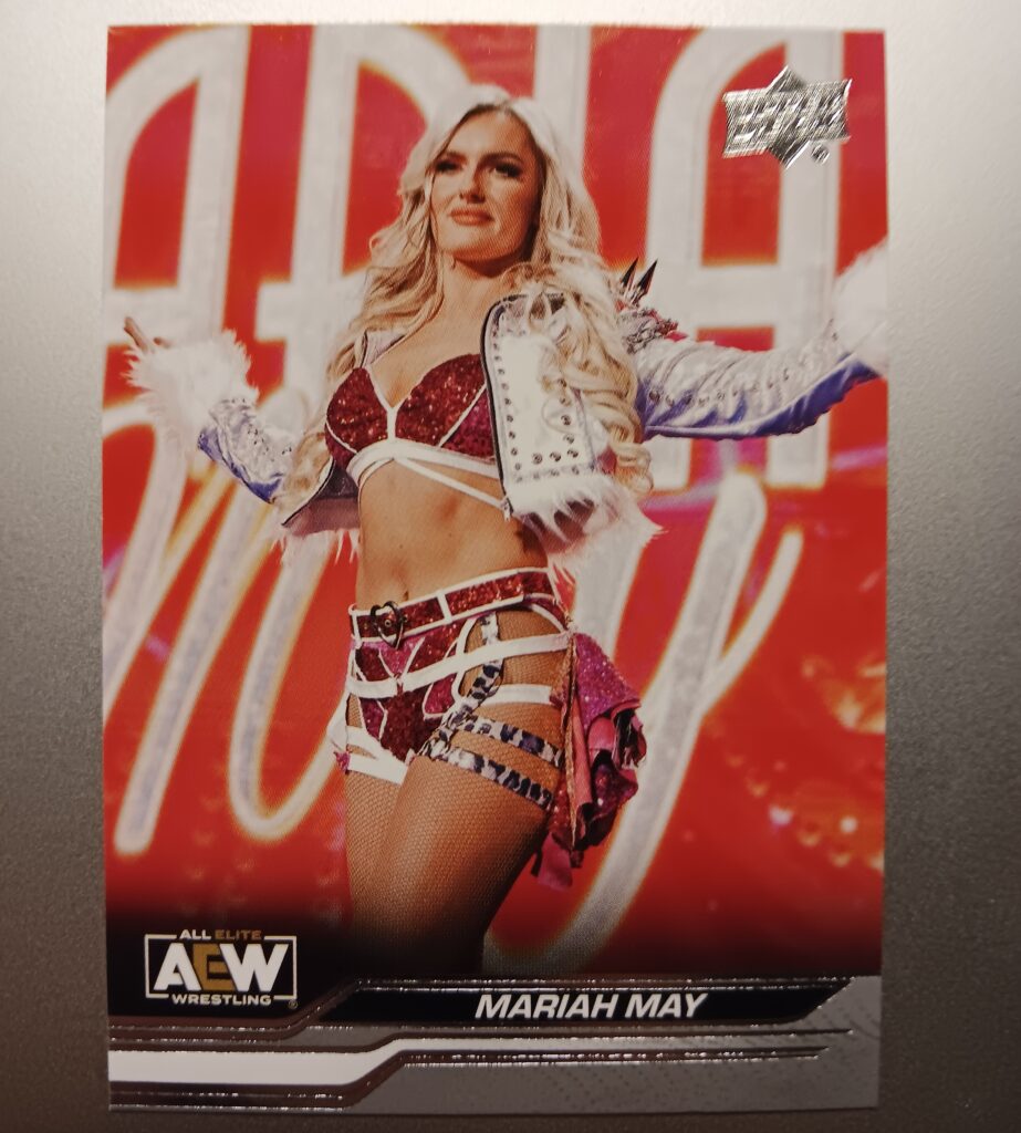 2024 aew upper deck mariah may