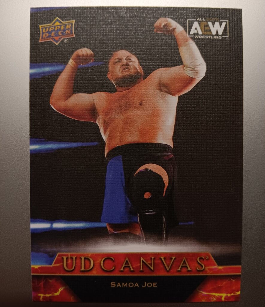 2024 aew upper deck samoa joe