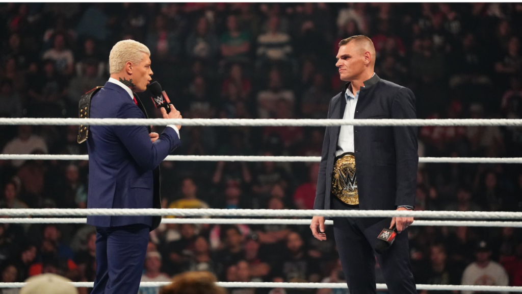 Cody and Gunther face off before Crown Jewel.