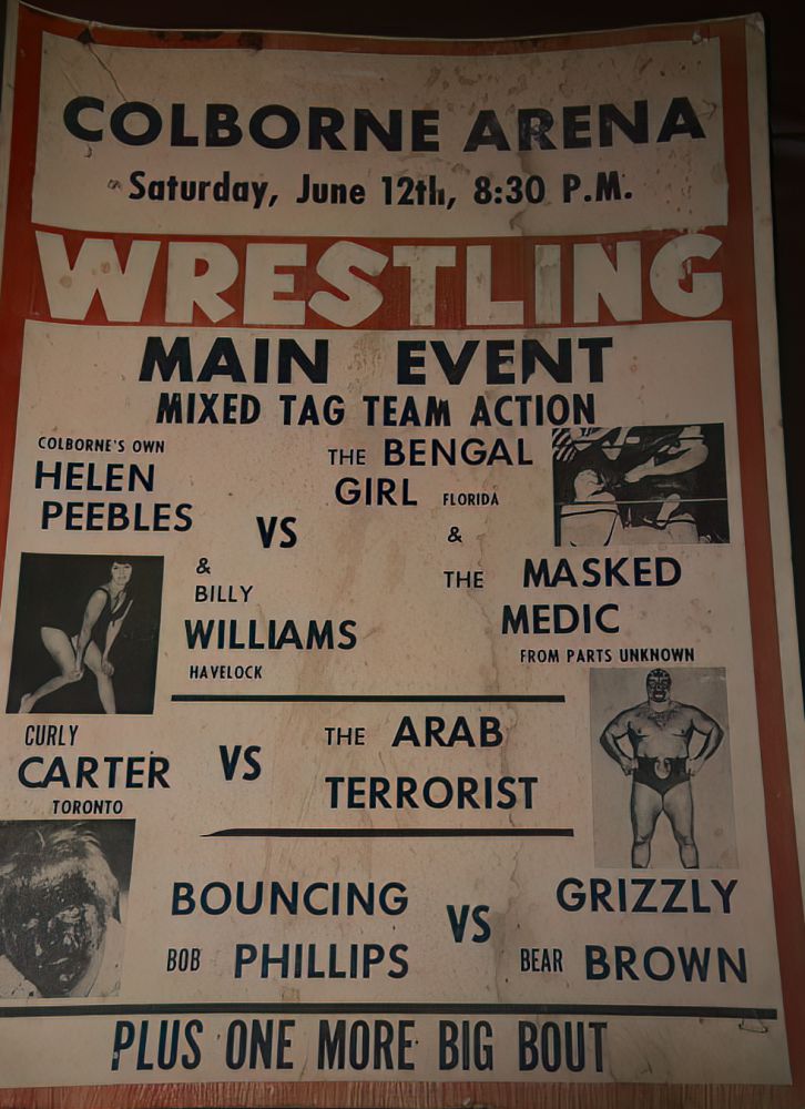 A card from Colborne, Ontario, on June 12, 1976.