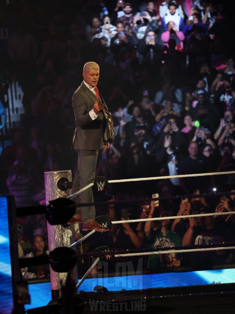 Cody Rhodes at WWE Smackdown on Friday, October 25, 2024, at the Barclays Center in Brooklyn, NY. Photo by George Tahinos, https://georgetahinos.smugmug.com