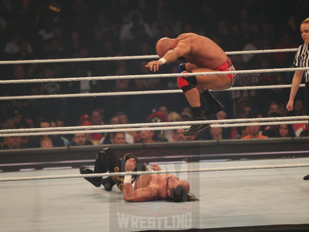 Tag Team Championship Number One Contender’s match: DIY vs. Motor City Machine Guns at WWE Smackdown on Friday, October 25, 2024, at the Barclays Center in Brooklyn, NY. Photo by George Tahinos, https://georgetahinos.smugmug.com