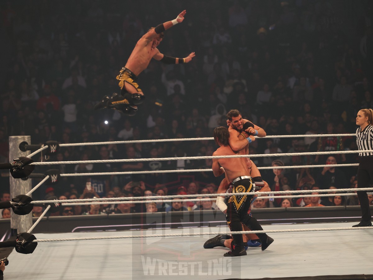 Tag Team Championship Number One Contender’s match: DIY vs. Motor City Machine Guns at WWE Smackdown on Friday, October 25, 2024, at the Barclays Center in Brooklyn, NY. Photo by George Tahinos, https://georgetahinos.smugmug.com