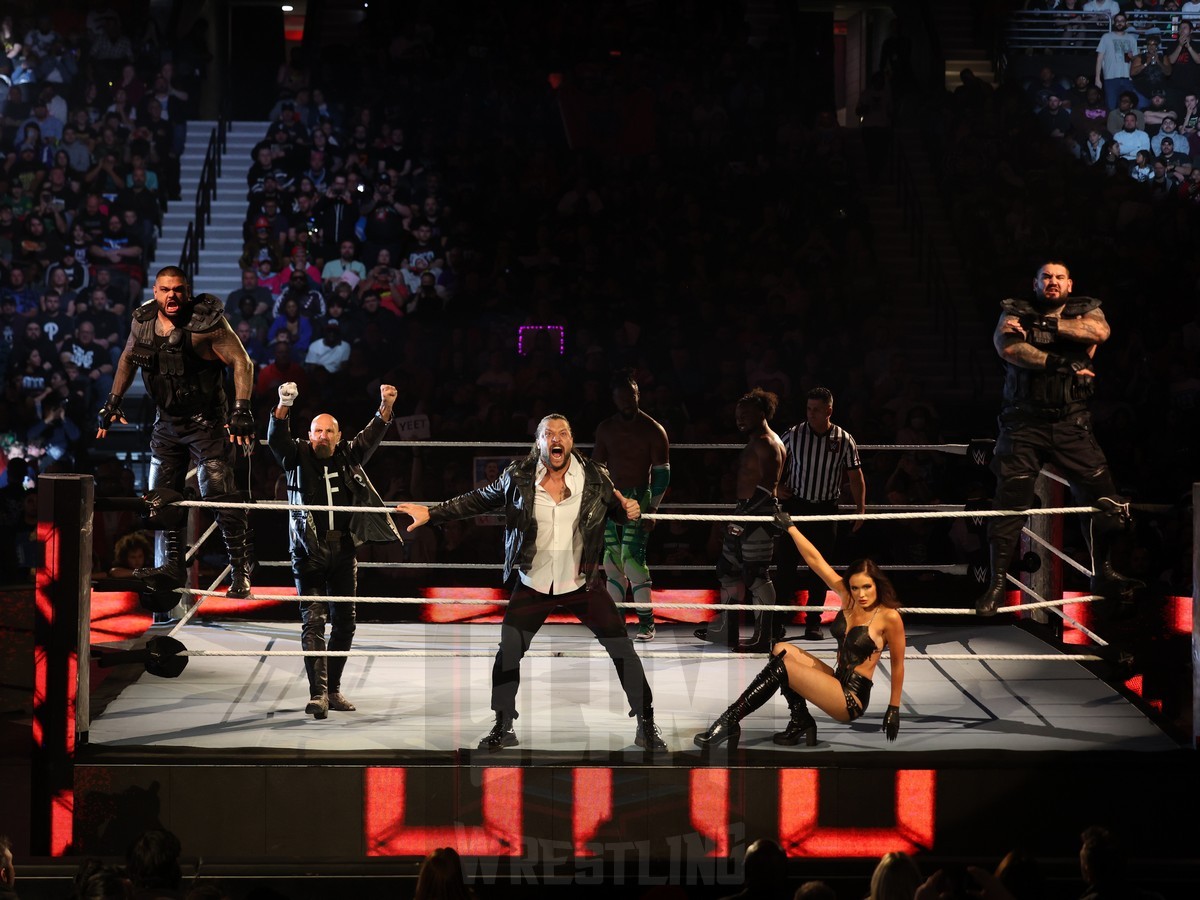 The Final Testament at WWE Monday Night Raw at the Wells Fargo Center in Philadelphia, PA, on October 21, 2024. Photo by George Tahinos, georgetahinos.smugmug.com