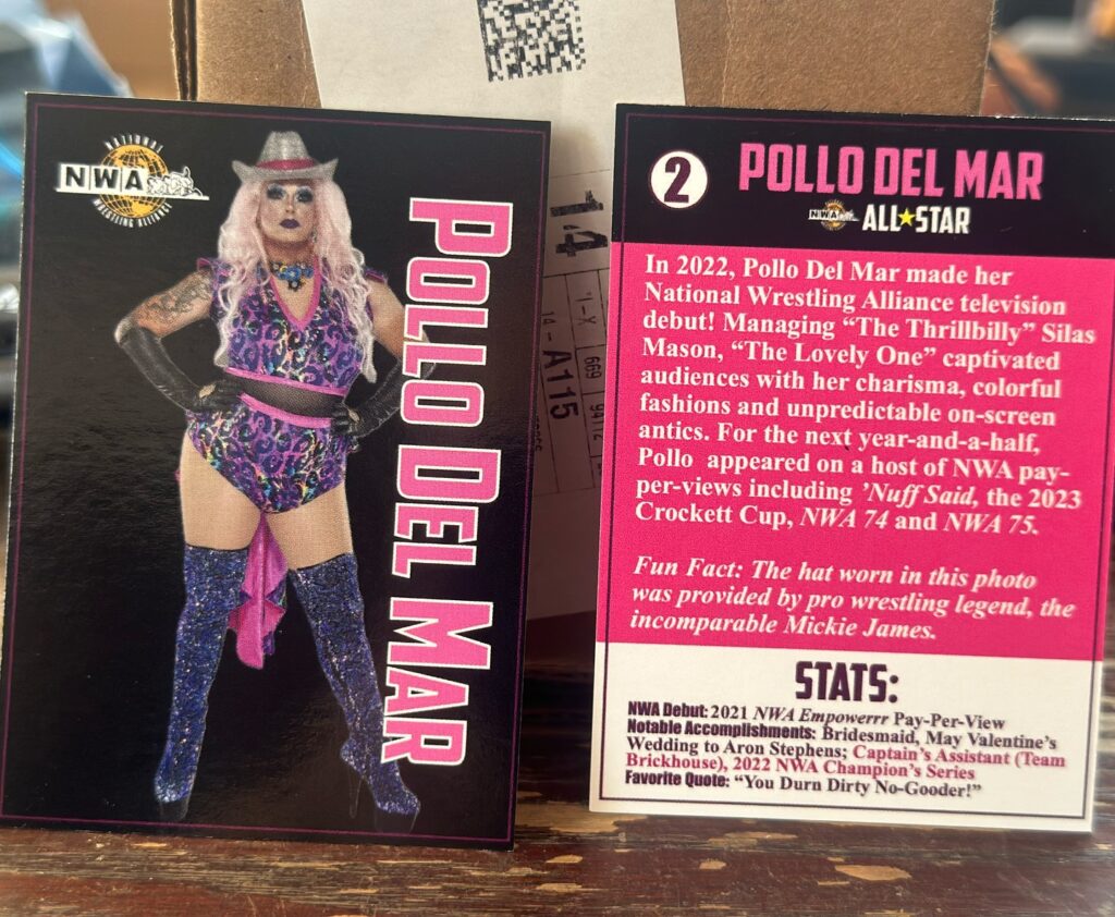 pollo del mar trading card