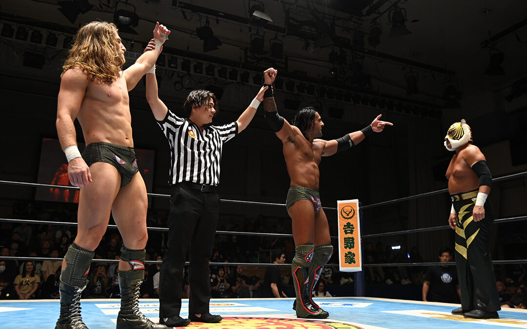 Super Jr. Tag League: Bullet Club War Dogs eliminate Mask and Suicida